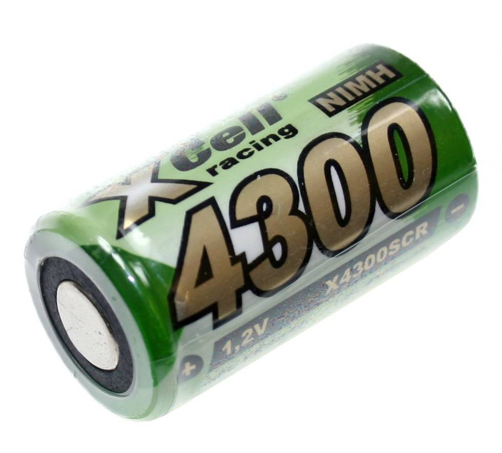 Hückmann Akku Ni-MH 1,2V Sub-C X4300SCR