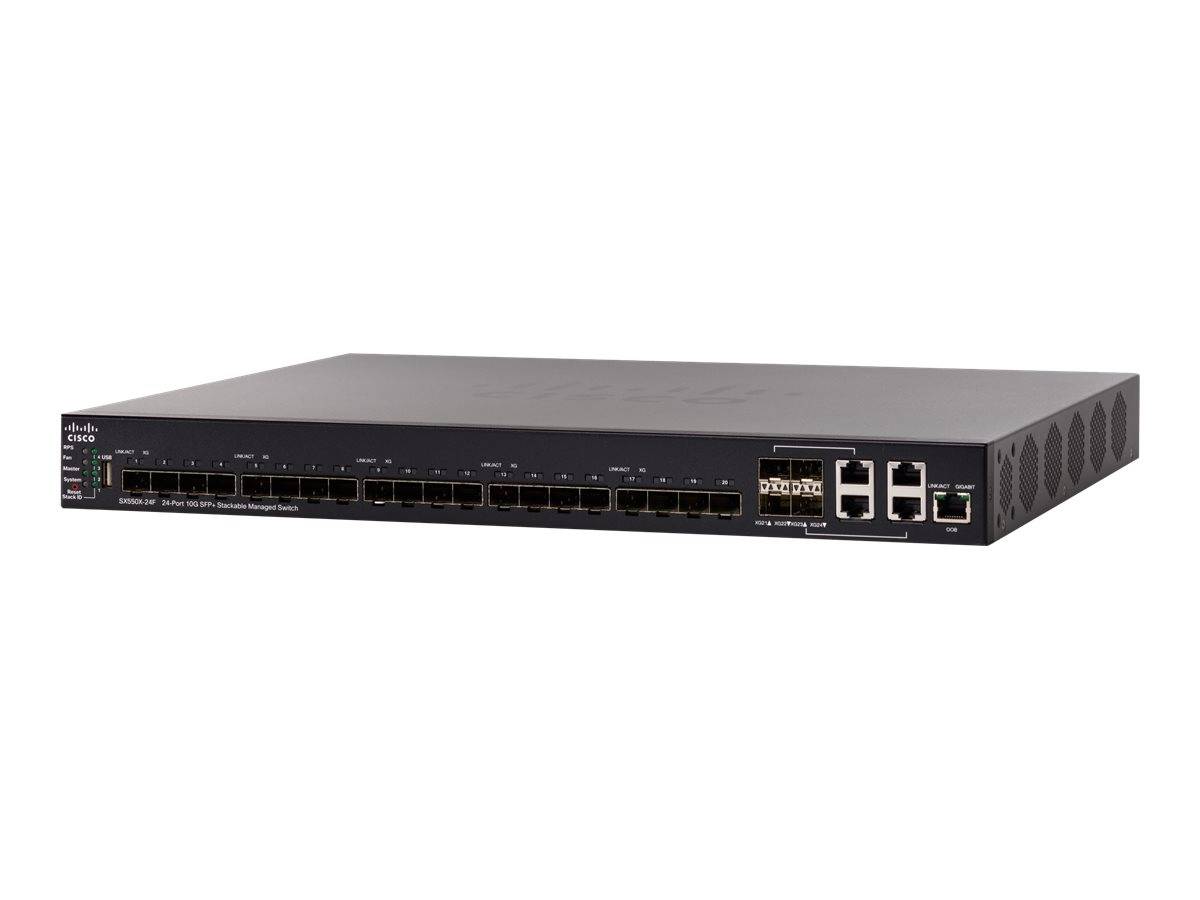 Cisco 550X Series SX550X-24F - Switch - L3 - managed
