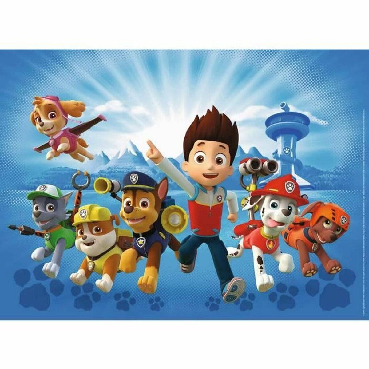 PAW Patrol Puzzle - Die PAW Patrol Truppe, 100tlg. XXL