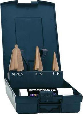 EXACT 3tlg HSS-Schälbohrer-Satz TIN-Beschichtet (50105)