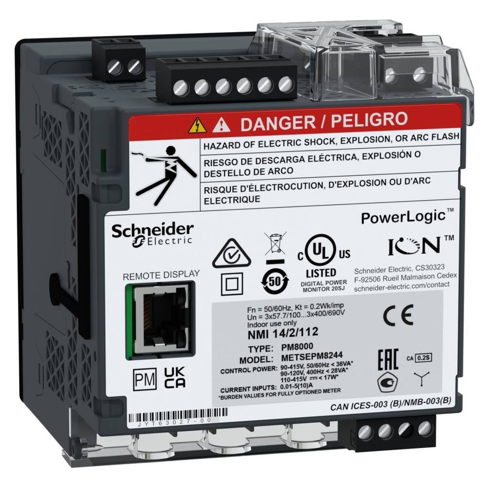 Schneider Electric PM8244 Messgerät zur METSEPM8244