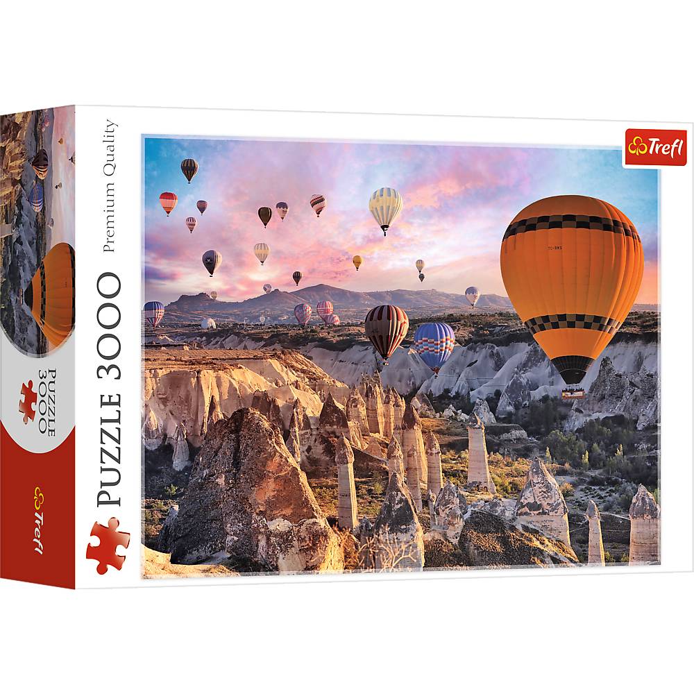 Trefl, Ballons über Cappadocia, 3000 Teile Puzzle