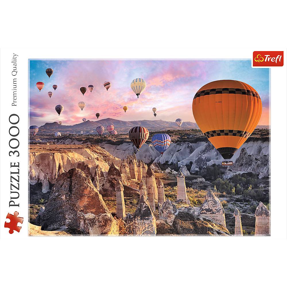 Trefl, Ballons über Cappadocia, 3000 Teile Puzzle