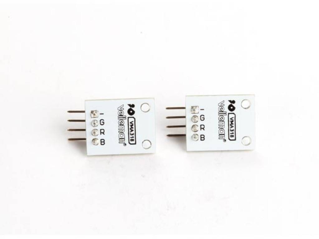 RGB SMD LED-MODUL 3 FARBEN (2-tlg.)