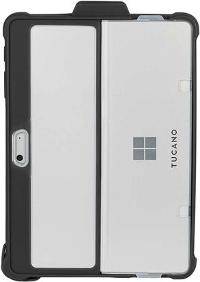 TUCANO Casco Schutzhülle für Surface Go 3/2/1 schwarz/transparent - (Schutz-)hül