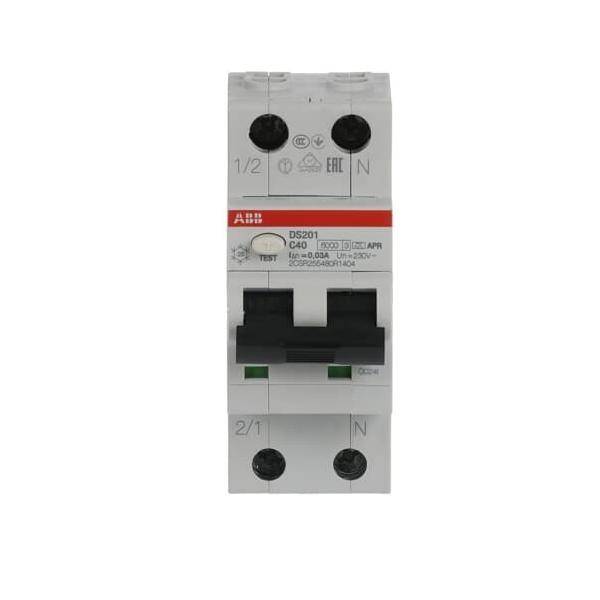 ABB Stotz S&J FI/LS-Schalter DS201A-C40/0,03AP-R