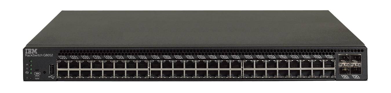 IBM Lenovo System Networking RackSwitch G8052 - Switch