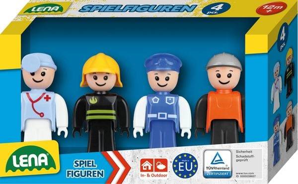 Lena - Truxx Spielfiguren Set blau, Schaukarton