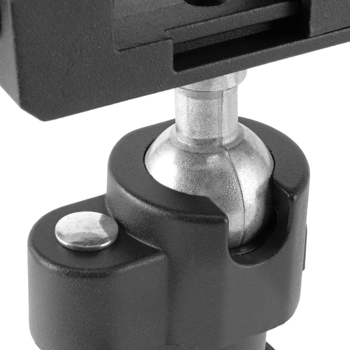 STAHLWERK Tischschraubstock TS-50 ST mit Kugelgelenk