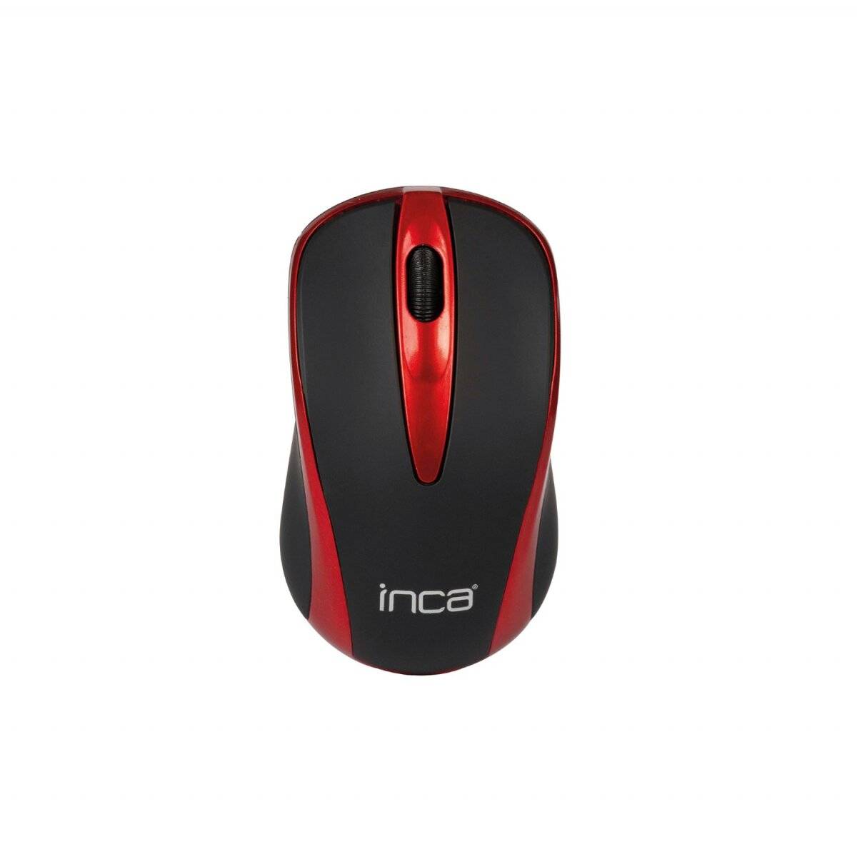 Inca IWM-221RSK Wireless Funkmaus Maus 1000 DPI Optische Auflösung Plug and Play Rot