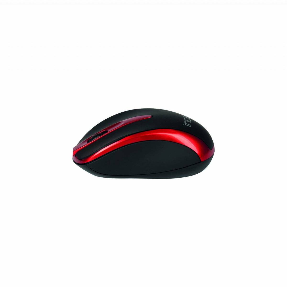 Inca IWM-221RSK Wireless Funkmaus Maus 1000 DPI Optische Auflösung Plug and Play Rot