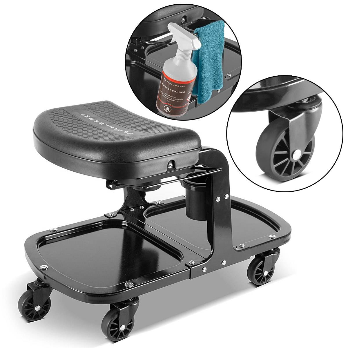 STAHLWERK Werkstatthocker WRS-135 ST bis 135 kg belastbar