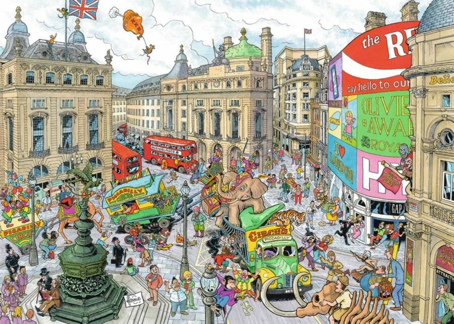 Fleroux: London, 1000Stück.