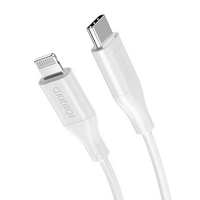 Kabel Choetech IP0040 USB-C zu Lightning PD18/30W 1,2m (weiß) Kabel Choetech IP0040 USB-C zu Lightning PD18/30W 1,2m (weiß)