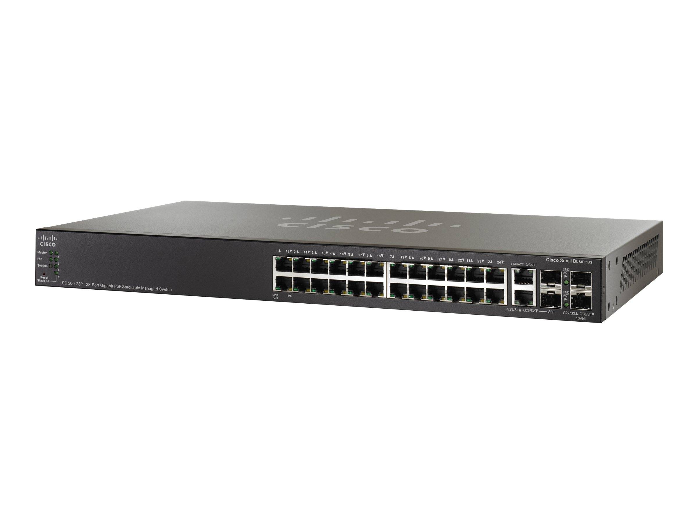 Cisco Small Business SG500-28P - Switch - managed