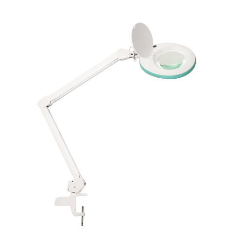 Lumeno LED Lupenleuchte 721X-MKIII, Lupen-Ø 125 mm, 3 Dioptrien, grau Lumeno LED Lupenleuchte 721X-MKIII, Lupen-Ø 125 mm, 3 Dioptrien, grau