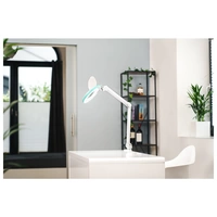 Lumeno LED Lupenleuchte 721X-MKIII, Lupen-Ø 125 mm, 3 Dioptrien, grau Lumeno LED Lupenleuchte 721X-MKIII, Lupen-Ø 125 mm, 3 Dioptrien, grau