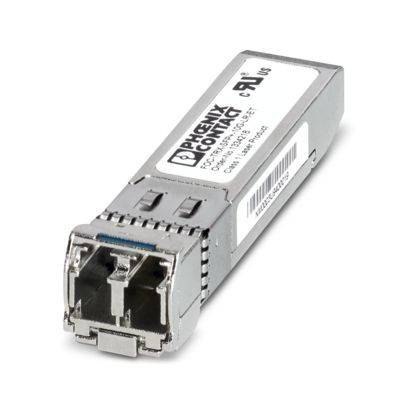 Ein rechteckiges elektronisches Modul mit der Bezeichnung „PHOENIX CONTACT