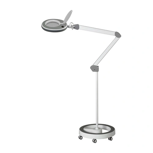 Lumeno LED Lupenleuchte 851X, inkl. Rollstativ, 5 Dioptrien, schwarz Lumeno LED Lupenleuchte 851X, inkl. Rollstativ, 5 Dioptrien, schwarz