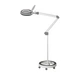 Lumeno LED Lupenleuchte 851X, inkl. Rollstativ, 5 Dioptrien, schwarz Lumeno LED Lupenleuchte 851X, inkl. Rollstativ, 5 Dioptrien, schwarz