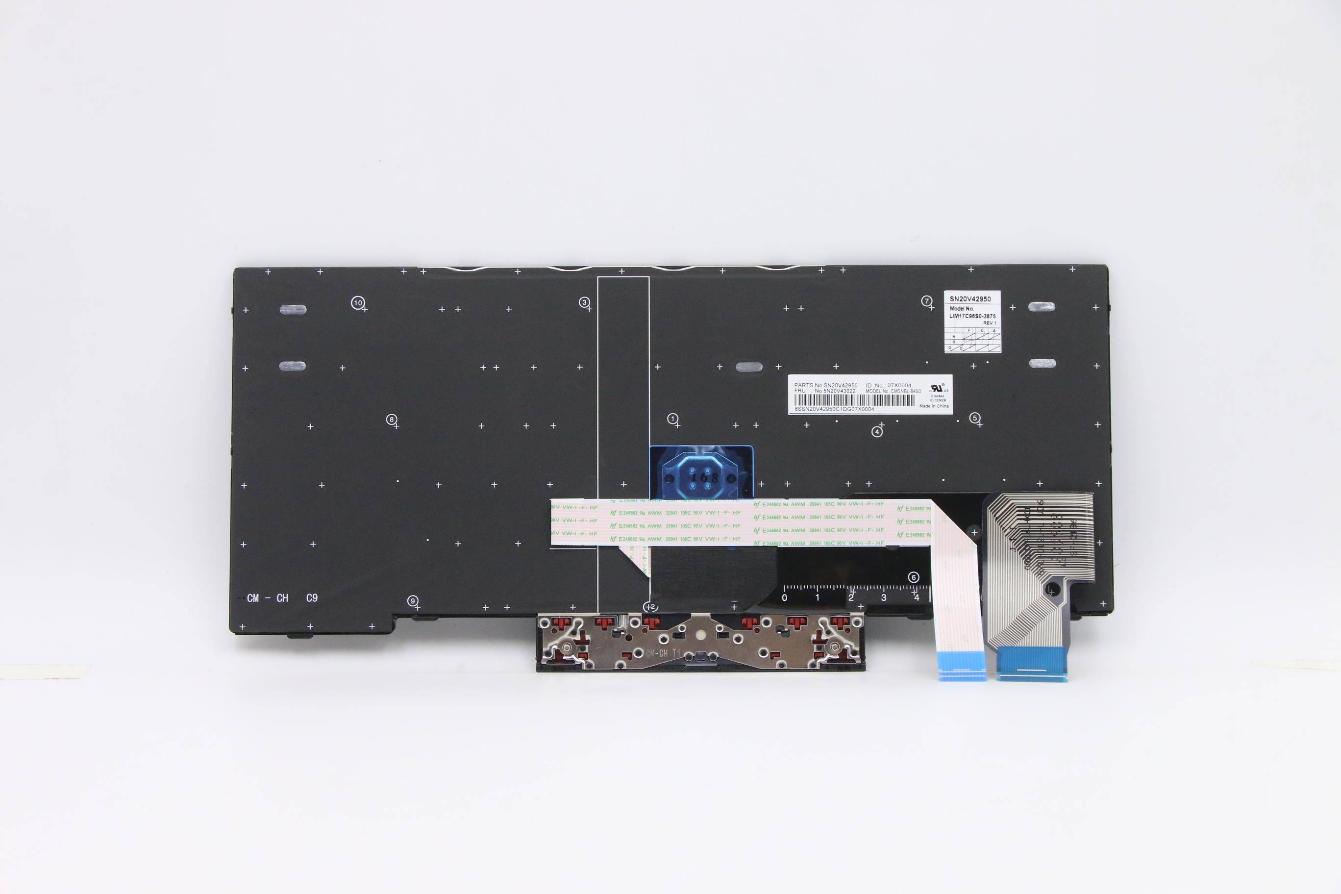 Tastatur X13 G1 - L13 G2 - L13 Yoga G2 GB - BL
