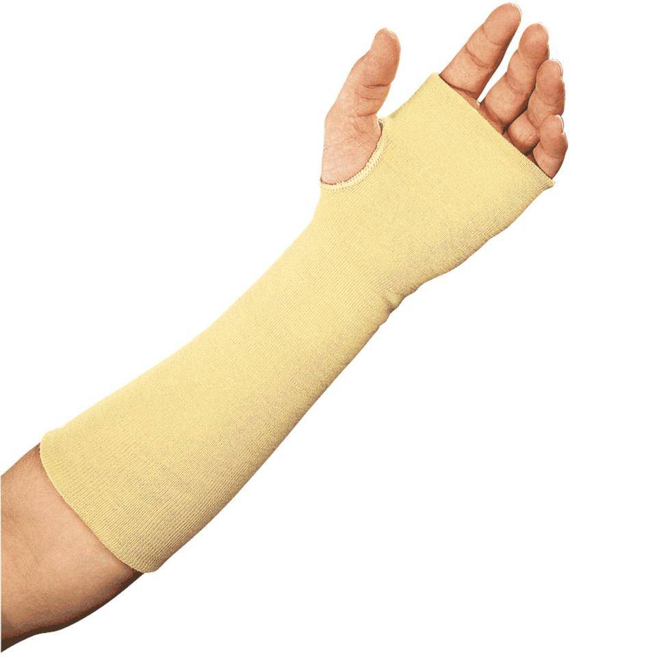 Ansell Armschützer Kevlar® Sleeves 70-110, Kategorie III, gelb, 254mm