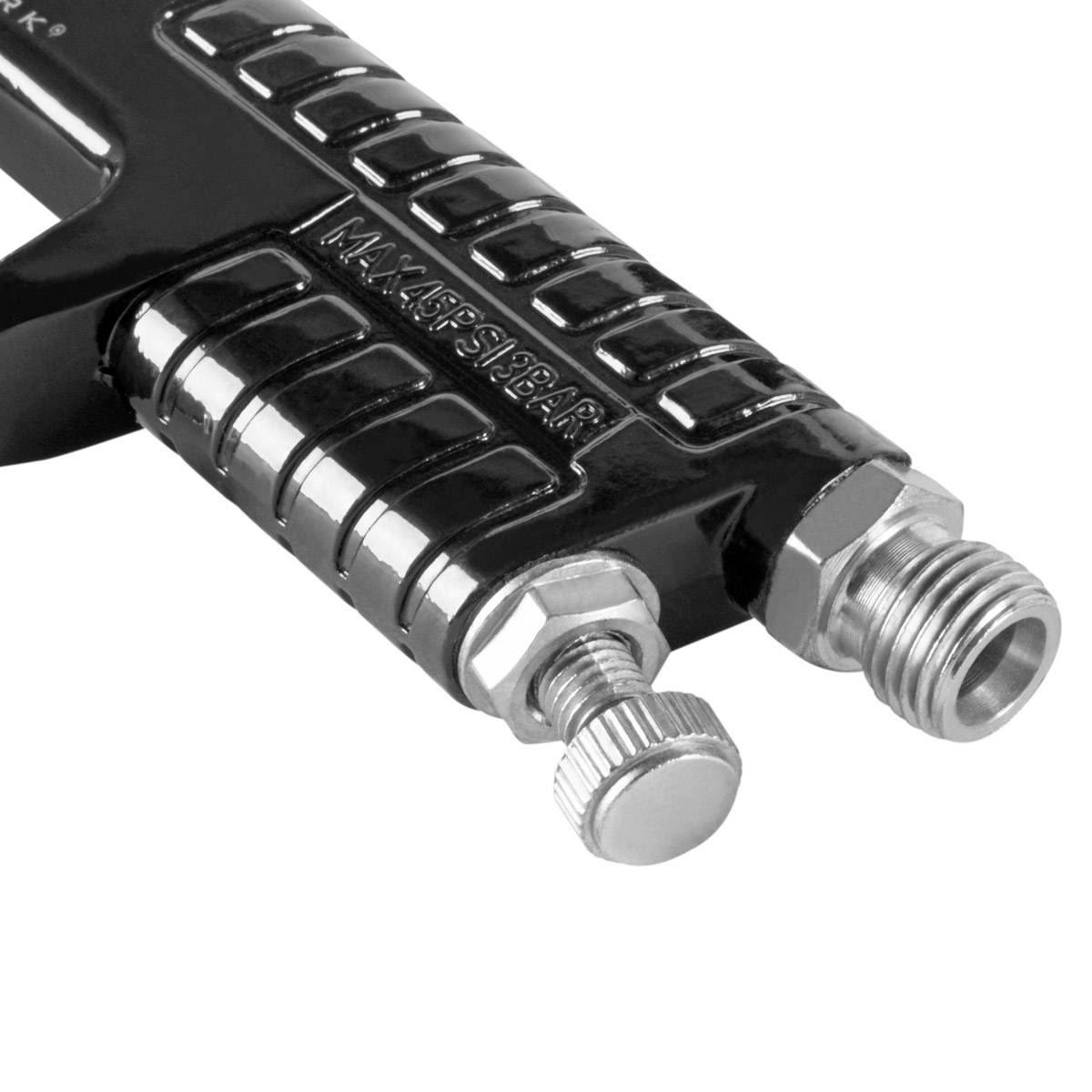 STAHLWERK Lackierpistole HVLP 3,5bar 1,4mm Düse 25 Mischbecher 650ml