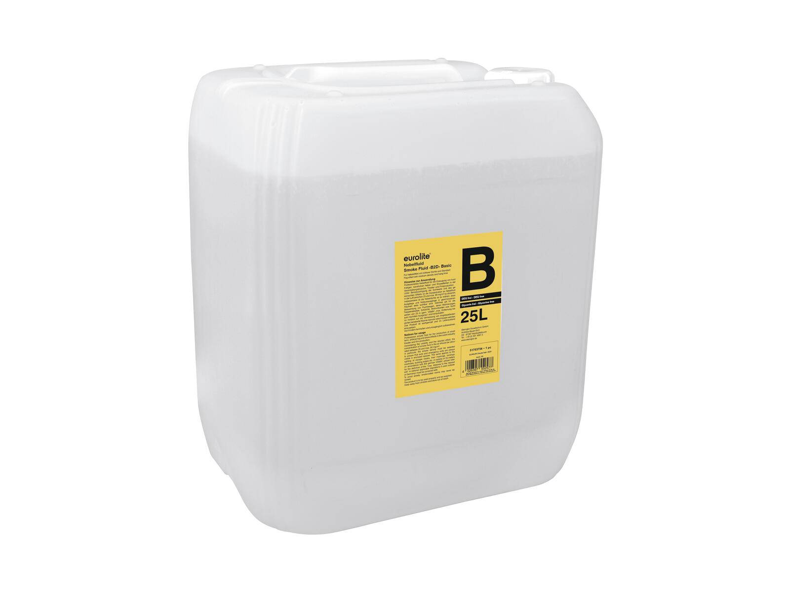 EUROLITE SMOKE FLUID -B2D- Basic, 25l Nebelfluid