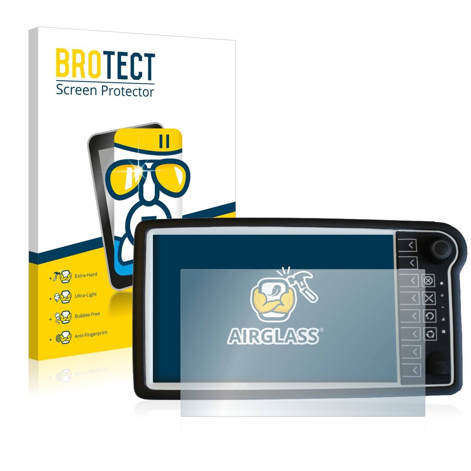 BROTECT AirGlass Schutzglas Folie für Topcon Opus