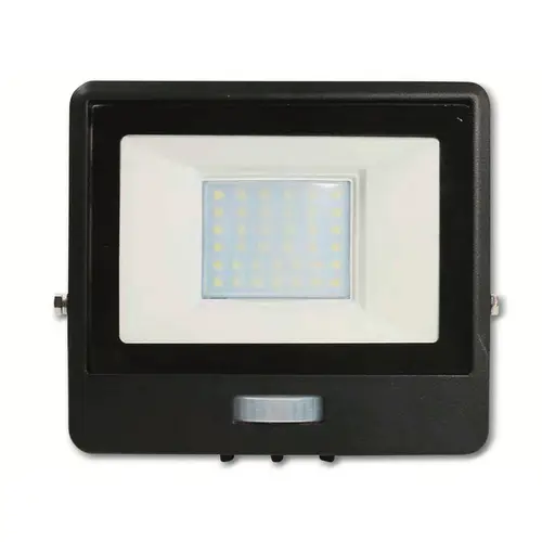 V-TAC LED-Fluter, Bewegungsmelder VT-138S-1 (20287) EEK: F, 30W, 2340 lm, 4000K, schwarz V-TAC LED-Fluter, Bewegungsmelder VT-138S-1 (20287) EEK: F, 30W, 2340 lm, 4000K, schwarz