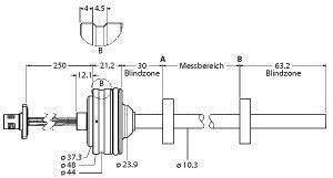 Turck Linearwegsensensor LTE900M-H #100002127