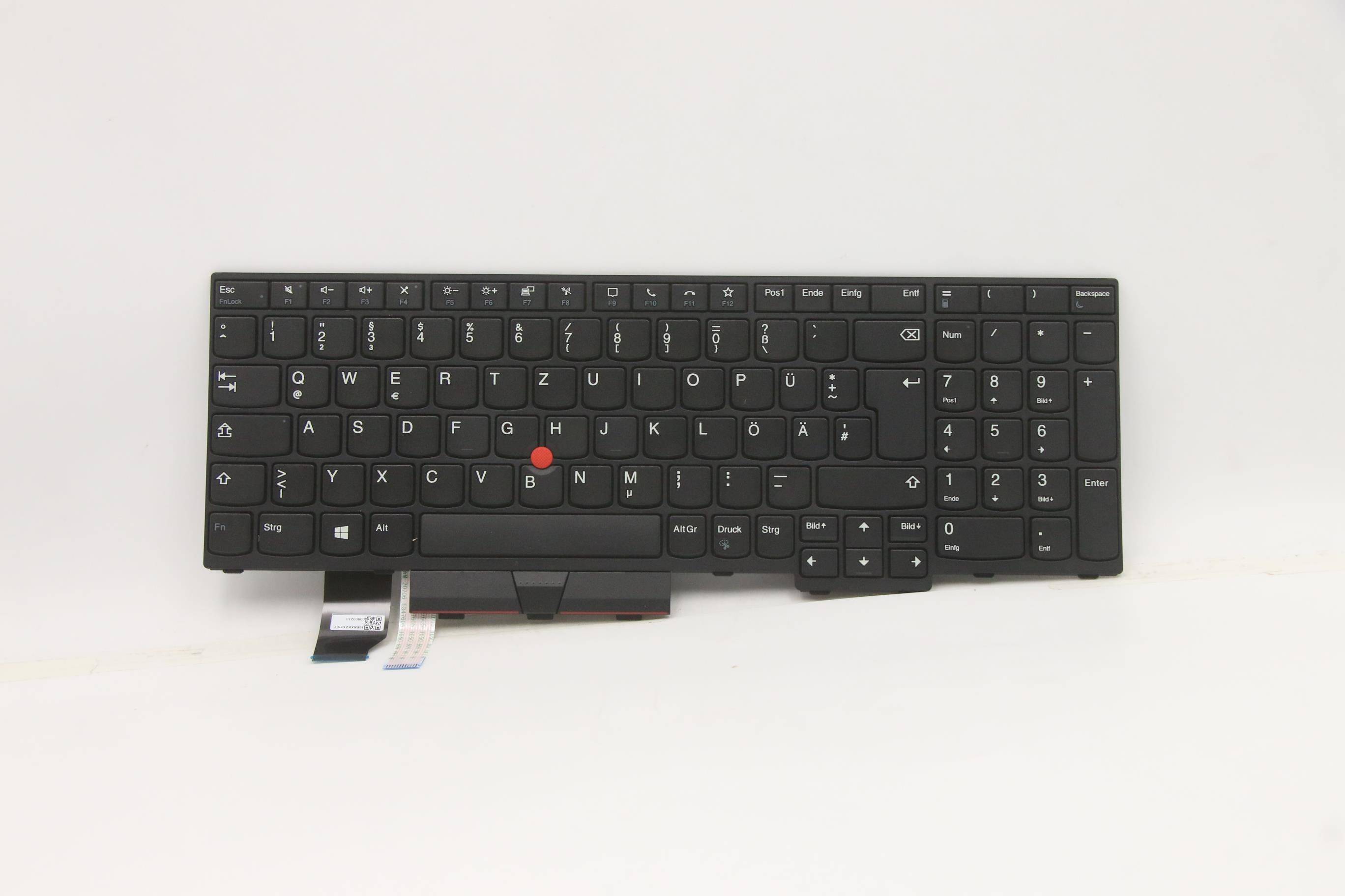Tastatur L15 G1 - G2 DE - Schwarz