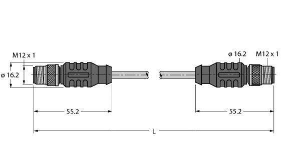 Turck Verbindungsleitung RSS RSS 841-1M