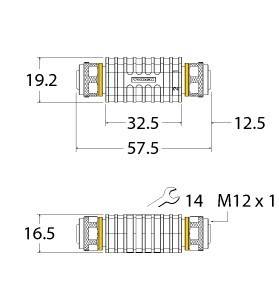 Turck Adapter AD-FKM4.5-FKM4.5