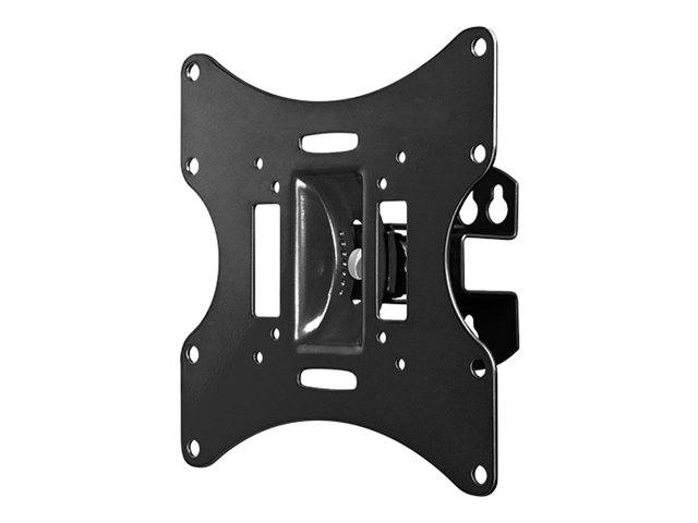WENTRONIC - Goobay TV EasyFlex M - Befestigungskit (Anschlussplatte, Wandmontage) - für Flachbildschirm - Schwarz - Bild