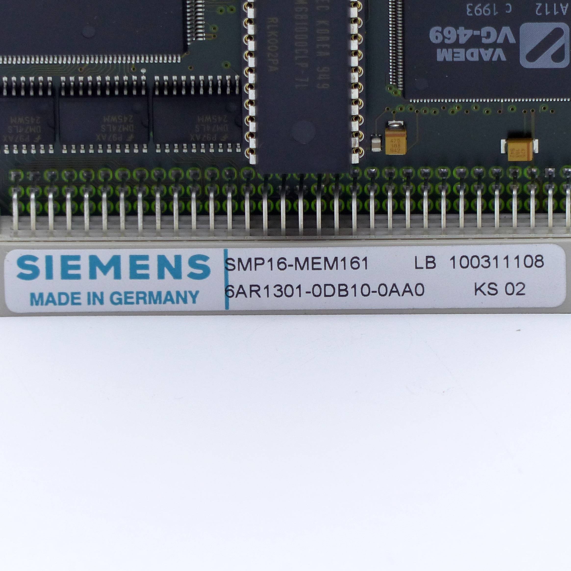 Siemens Interface Modul SMP16-MEM161 (6AR1301-0DB10-0AA0)