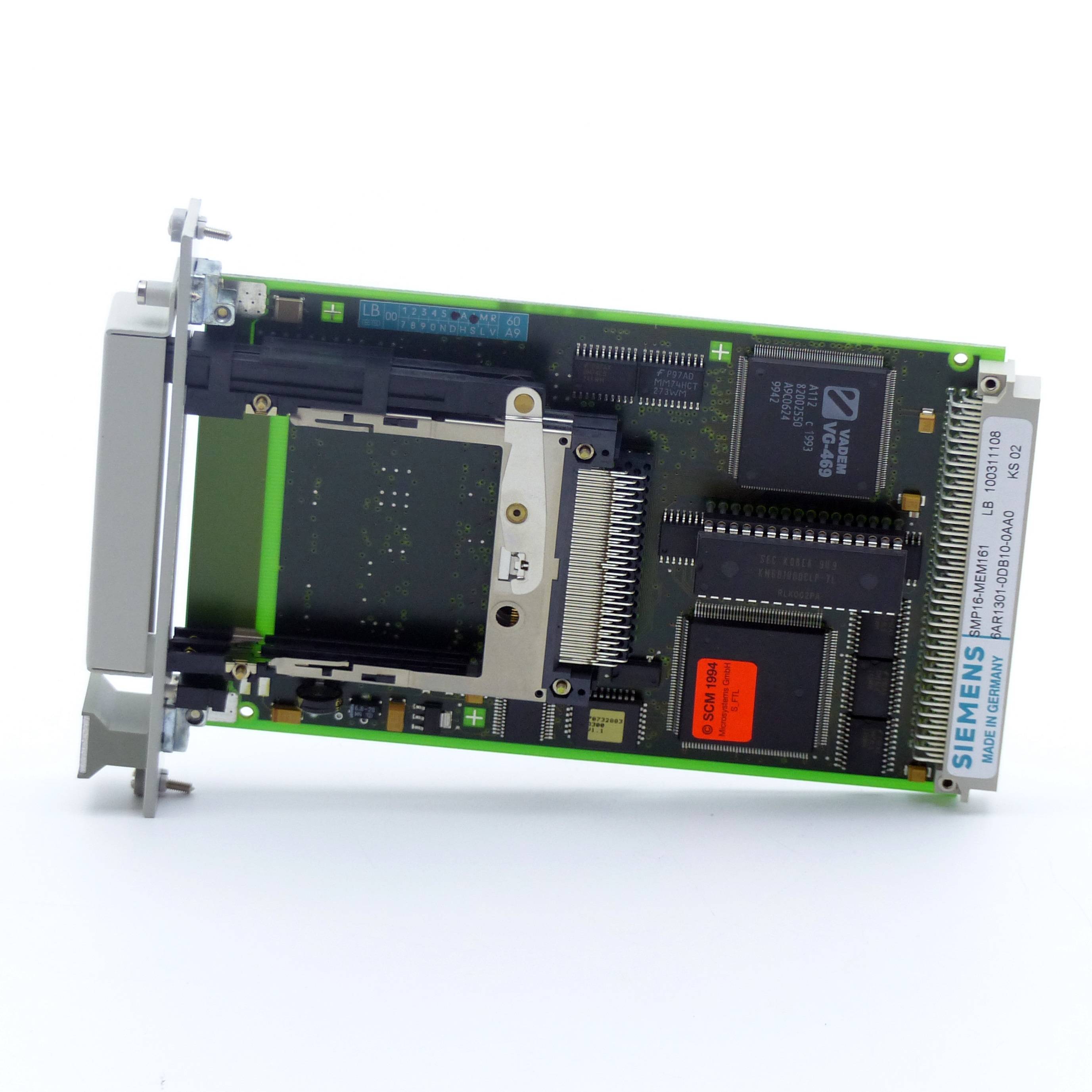 Siemens Interface Modul SMP16-MEM161 (6AR1301-0DB10-0AA0)