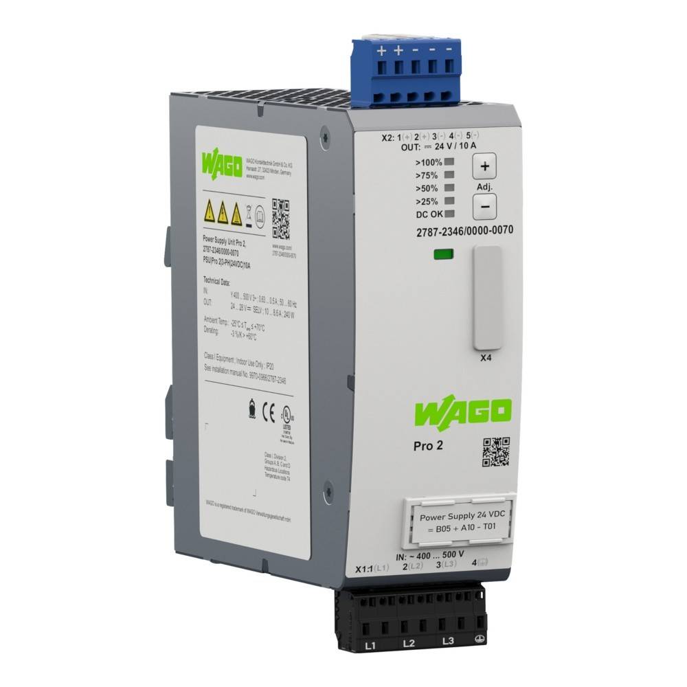 WAGO GmbH & Co. KG Stromversorgung,Pro 2,3 2787-2346/000-070