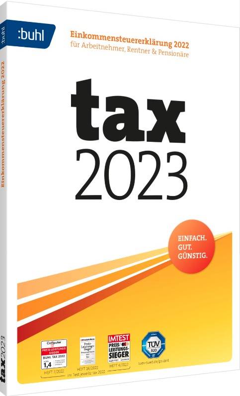 BUHL DATA SERVICE - Tax 2023 - Lizenz - Download - ESD - Win - Deutsch