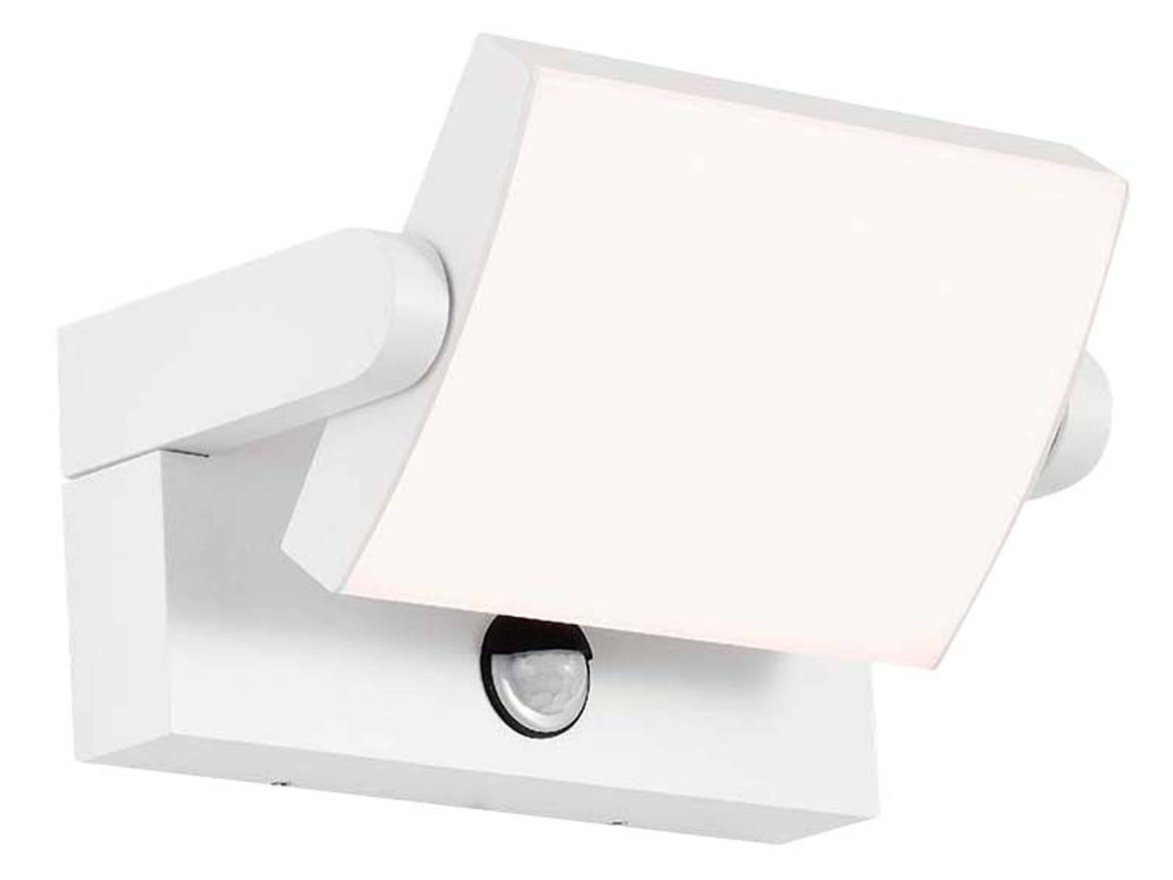 V-TAC LED-Fluter VT-11020S, EEK: E, 17 W, 2580 lm, 4000 K, Sensor, weiß, 212x165x100 mm