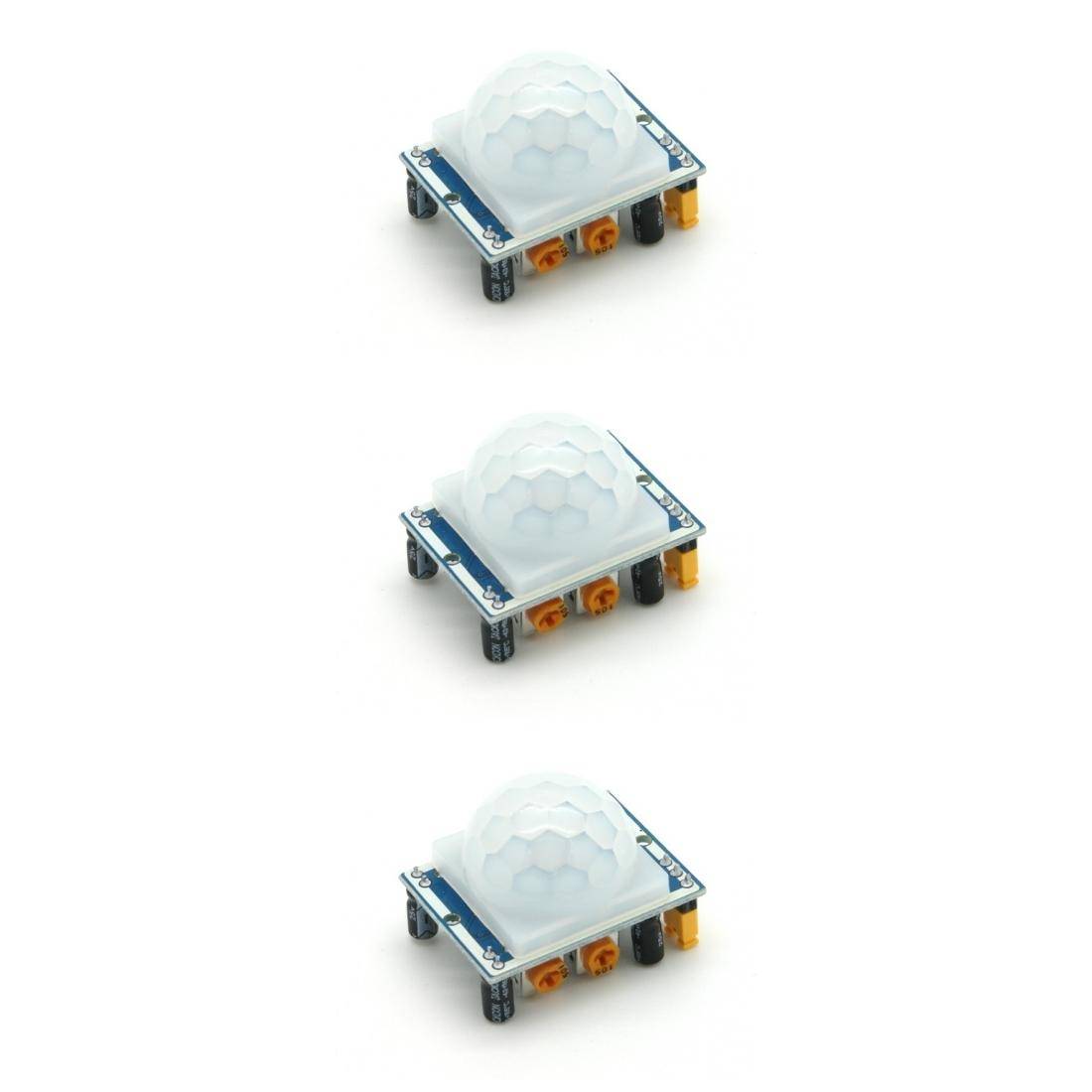 3 x HC-SR501 PIR Sensor - Infrarot Bewegungsmelder