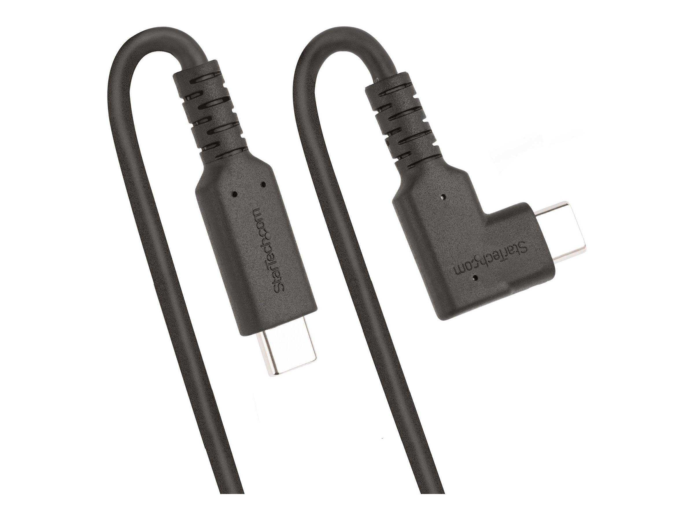 StarTech.com 2 m USB-C Kabel Gewinkelt, USB C auf USB C Kabel, 4K, 100W - USB-Kabel - 24 pin USB-C (M)
