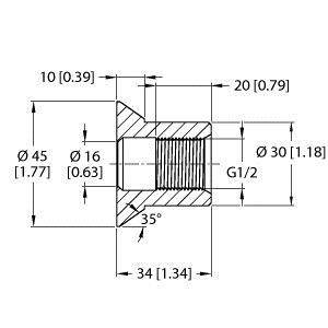 Turck Einschweißmuffe NCLS-WA7