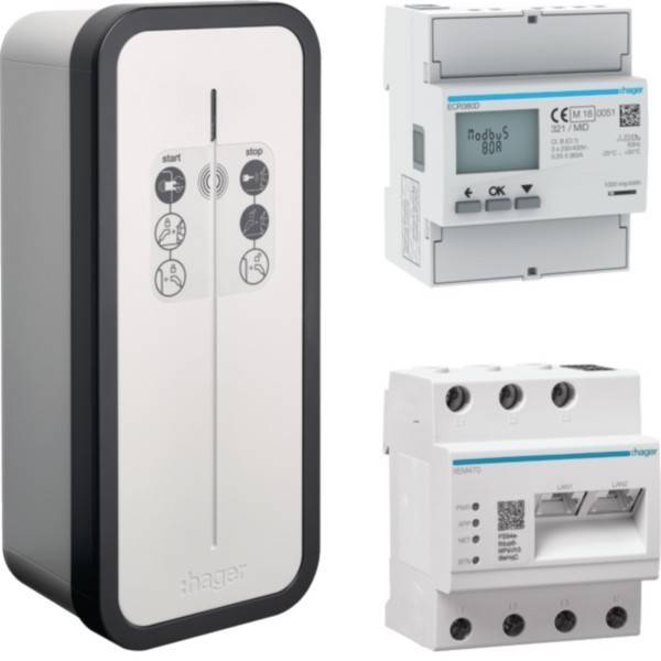 Hager witty solar Kit XEV1K22T2SEMC