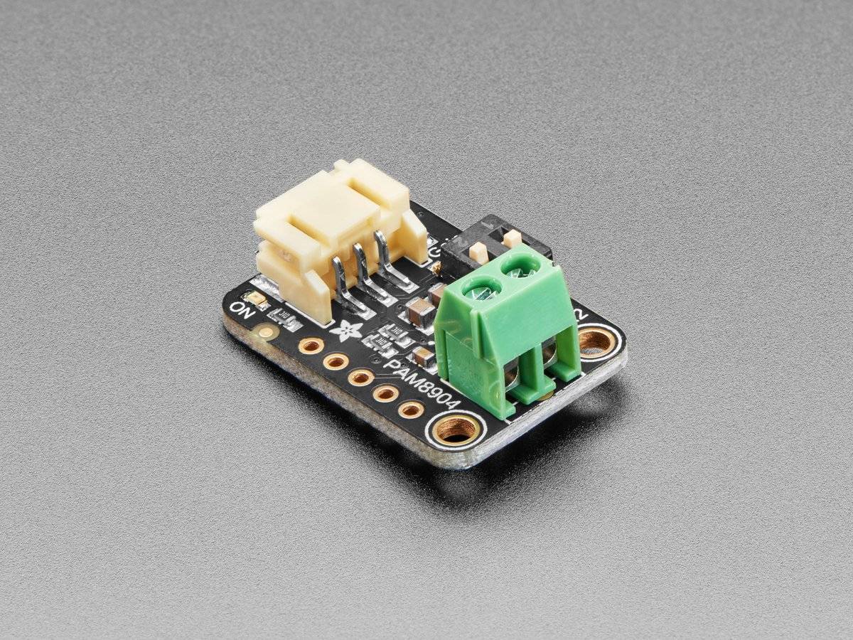 Adafruit STEMMA Piezo Driver Amp PAM8904 Audio Amplifier JST PH2.0 5791