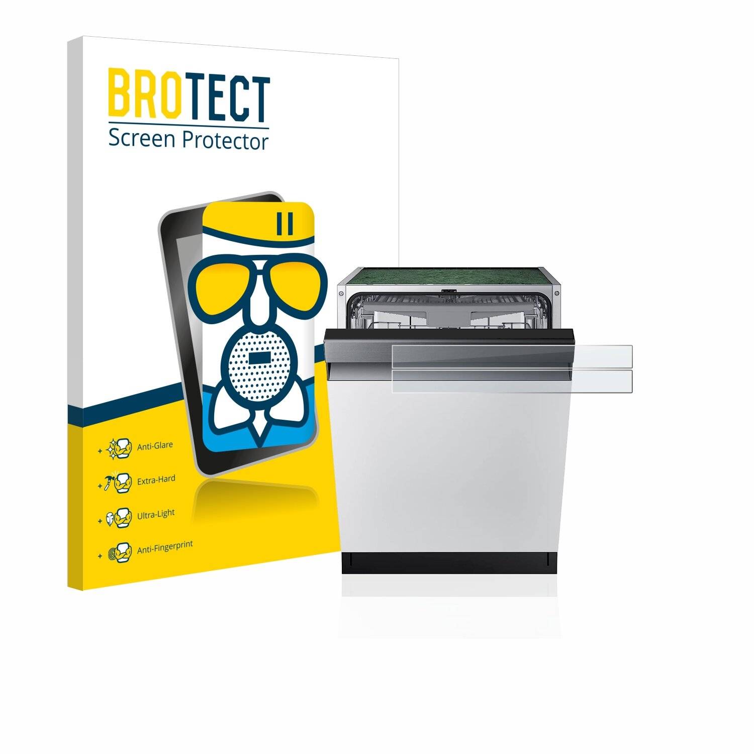 BROTECT AirGlass Matte Schutzglas Folie für Samsung