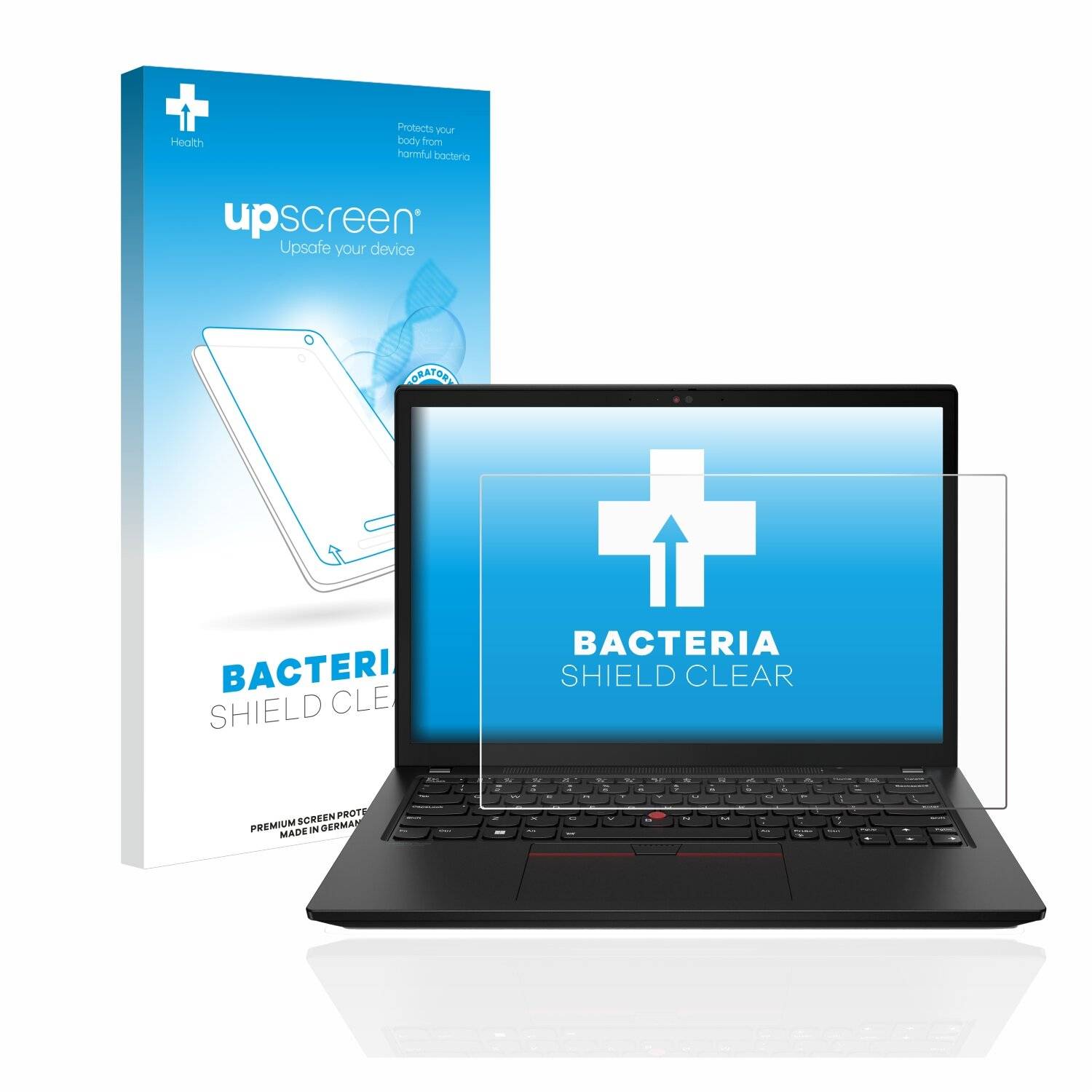 upscreen Bacteria Shield Clear Premium Antibakterielle Displayschutzfolie für Lenovo