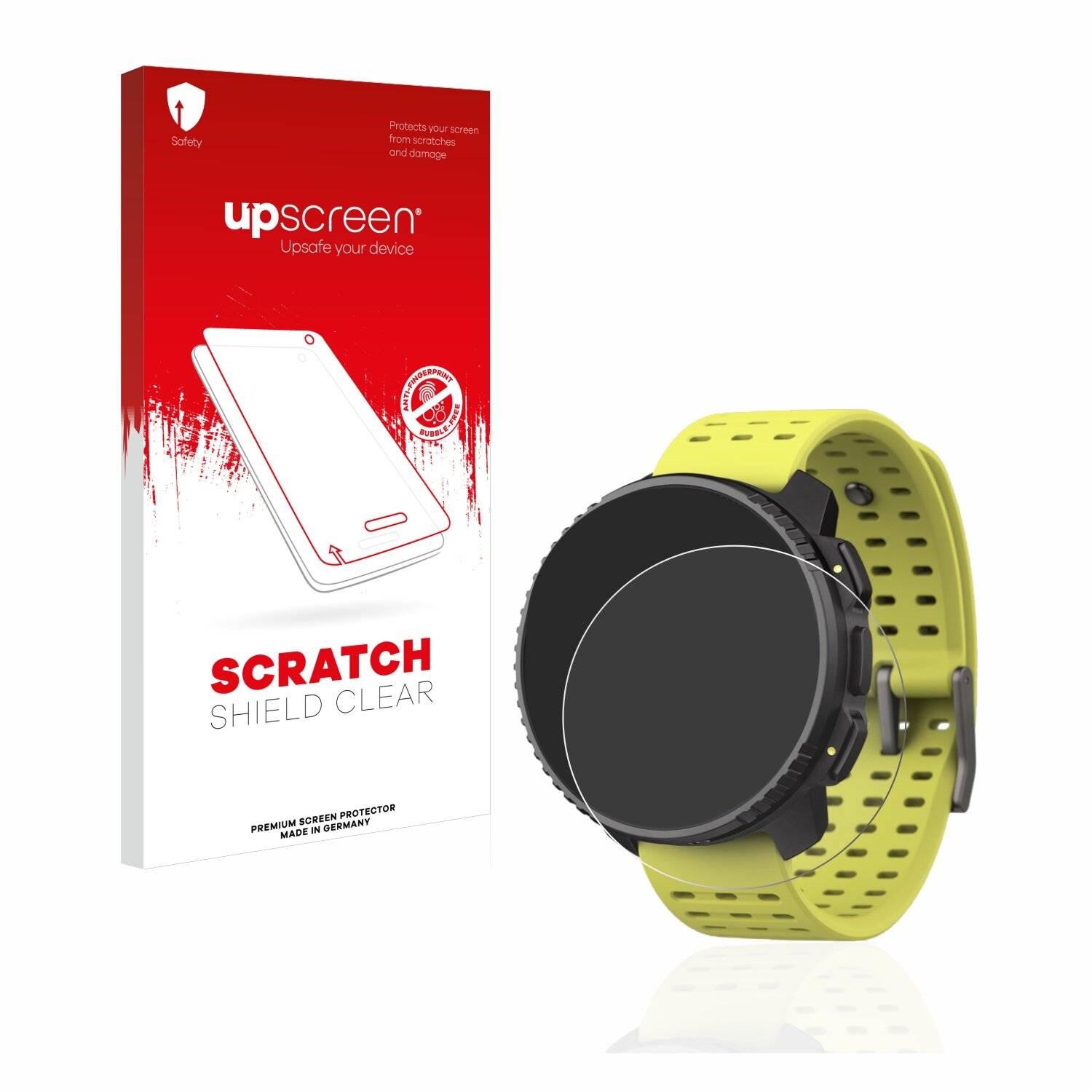 upscreen Scratch Shield Clear Premium Displayschutzfolie für Suunto