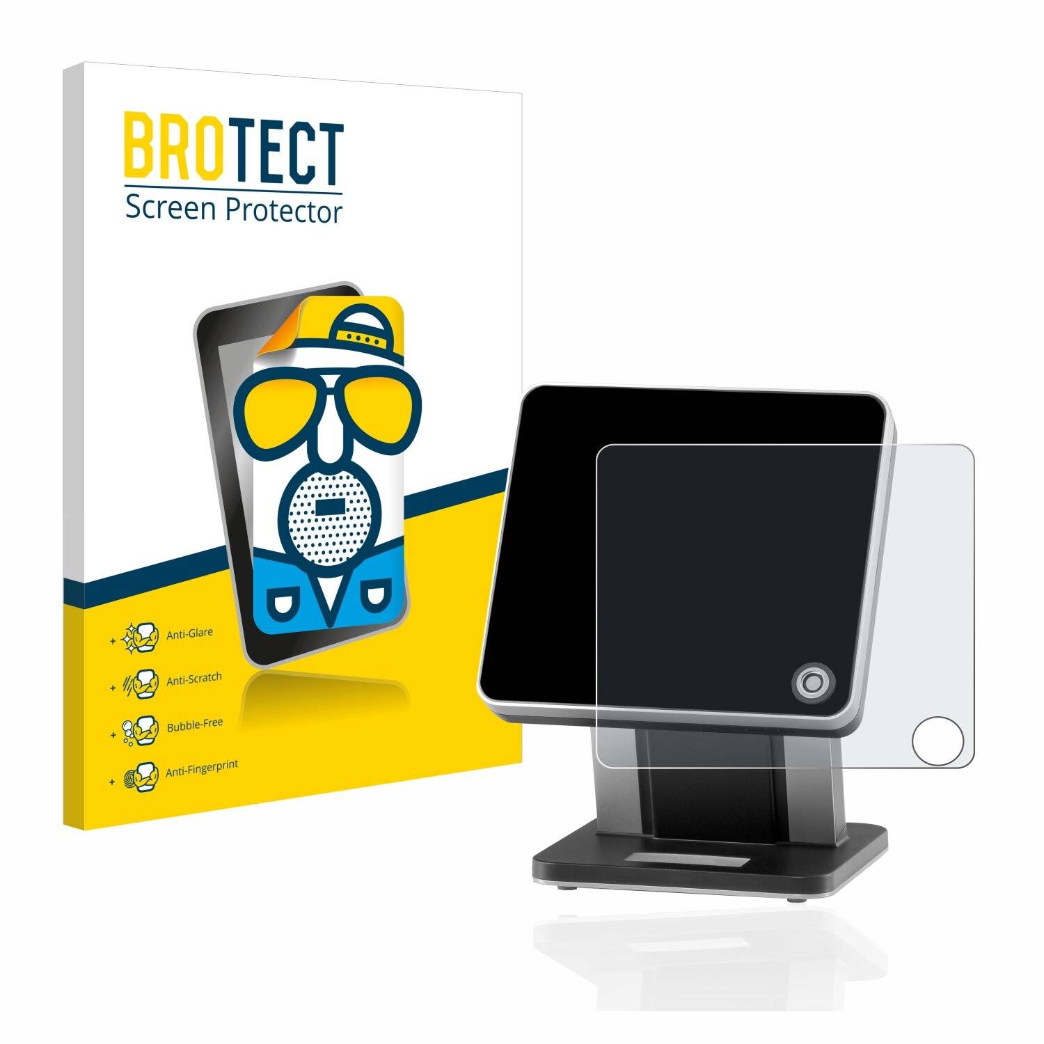 BROTECT Matte Displayschutzfolie für Vectron POS Touch 12 Light - Entspiegelt,