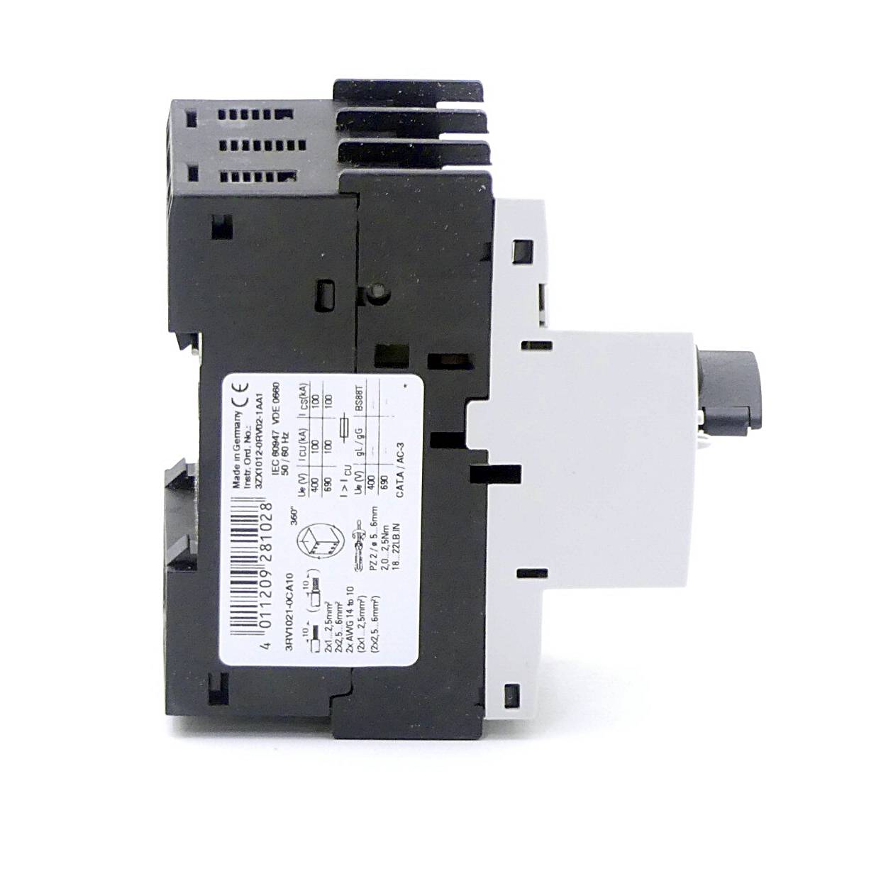 Siemens Leistungsschalter (3RV1021-0CA10)